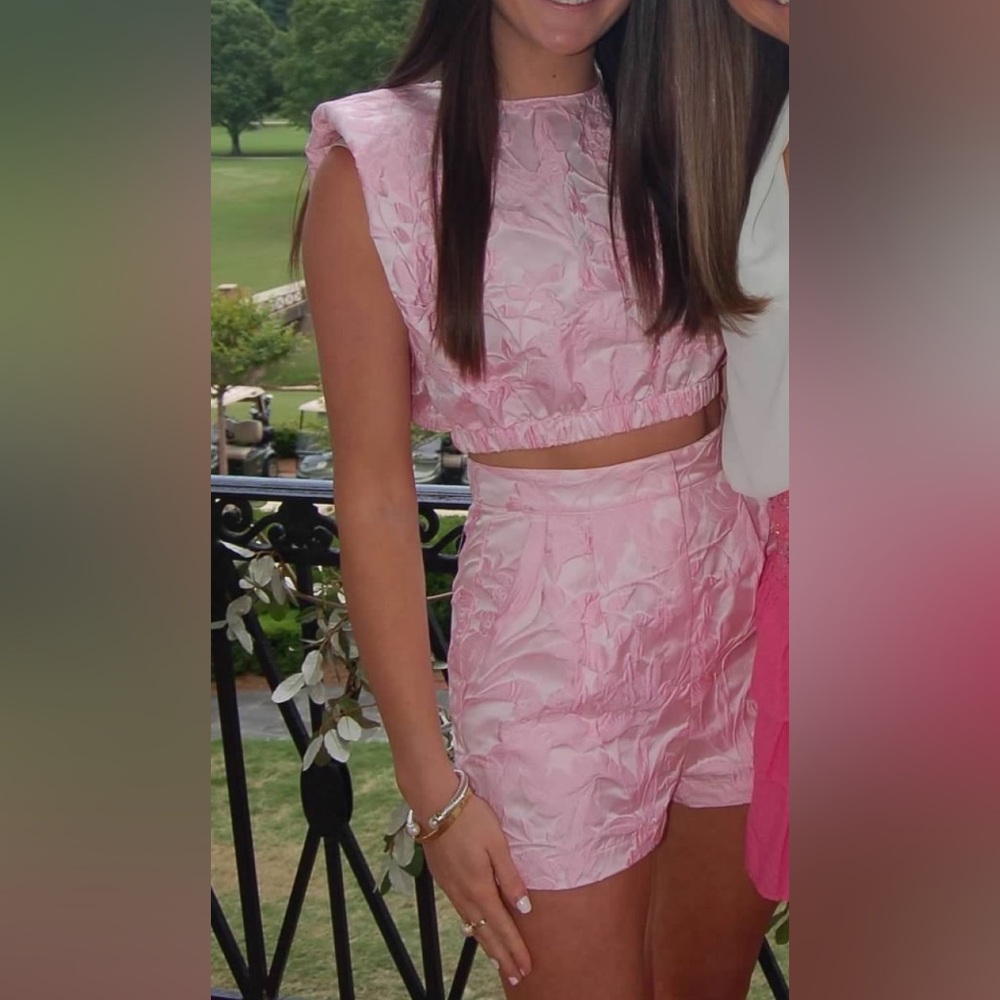 Amanda Uprichard Kenwood Top and Connor Shorts Set